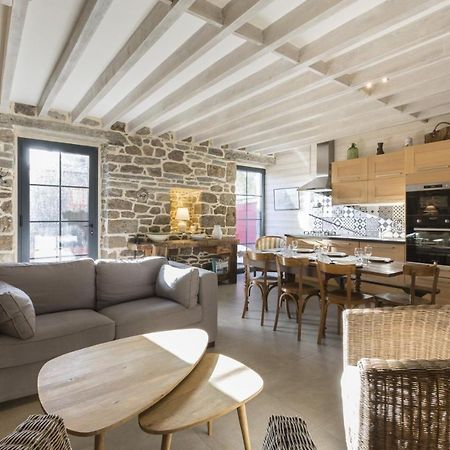 Saint Malo, Le Pont, Maison Plage A 100M Villa Exterior foto